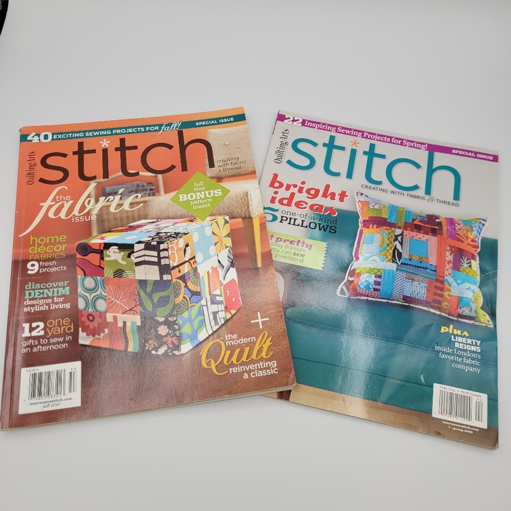 Quilting Arts Stitch Magazines